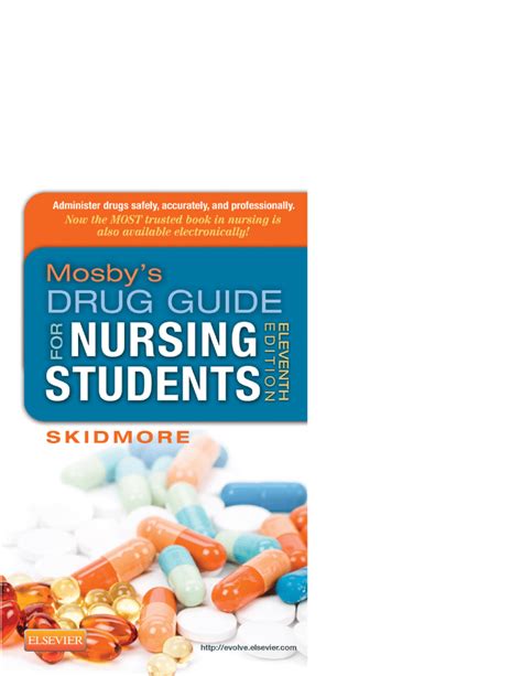 mosby drug guide.